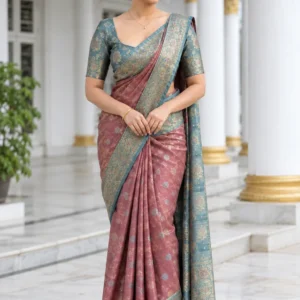 Bengali Traditional Saree with Designer Pallu Design 2